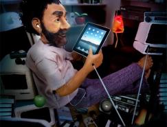 加拿大Jessica&nbsp;Fortner雕塑插画艺术