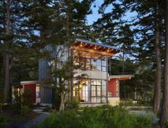 坐拥山林湖景：Davis住宅设计