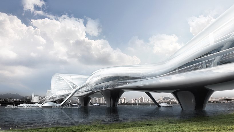 概念设计：韩国白南准媒体大桥