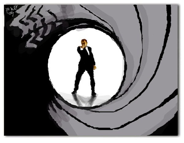 James Bond 007 精美Far Art插画