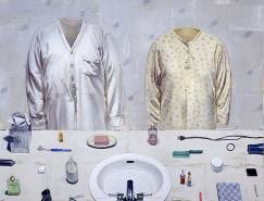 超现实主义画家George&nbsp;Fischer静物绘画作品