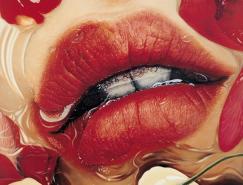 迷人的红唇：Kim&nbsp;Sung&nbsp;Jin油画作品