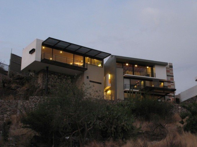 墨西哥Casa Privada Arboledas山顶别墅