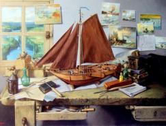 Werner&nbsp;Van&nbsp;Hoylandt绘画作品欣赏