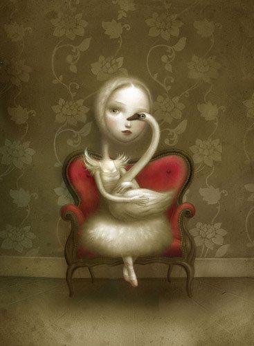 意大利女插画师Nicoletta Ceccoli作品欣赏