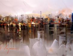 Kal Gajoum油画作品欣赏