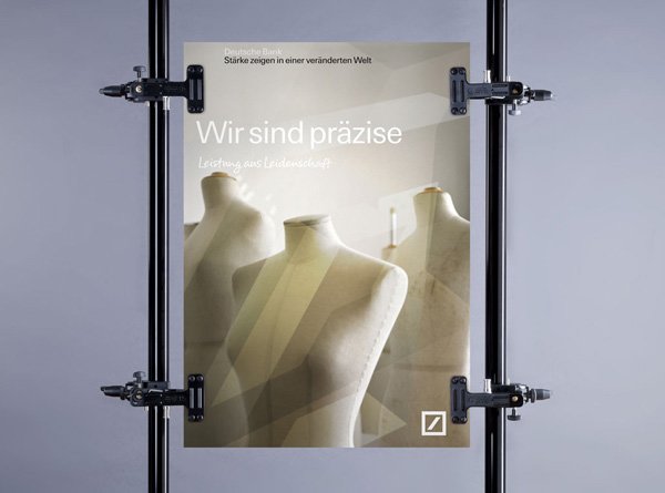 Deutsche Bank德意志银行品牌视觉设计