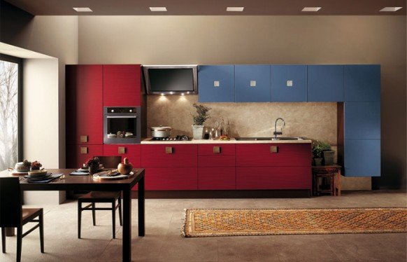 意大利现代风格的厨房设计