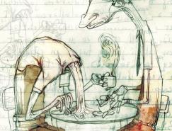 西班牙Oriol&nbsp;Malet插画设计