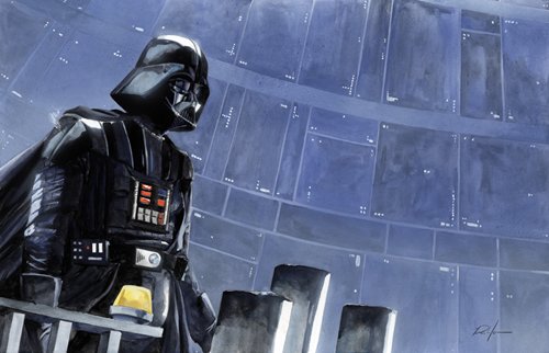 星球大战Darth Vader(黑武士)插画设计欣赏