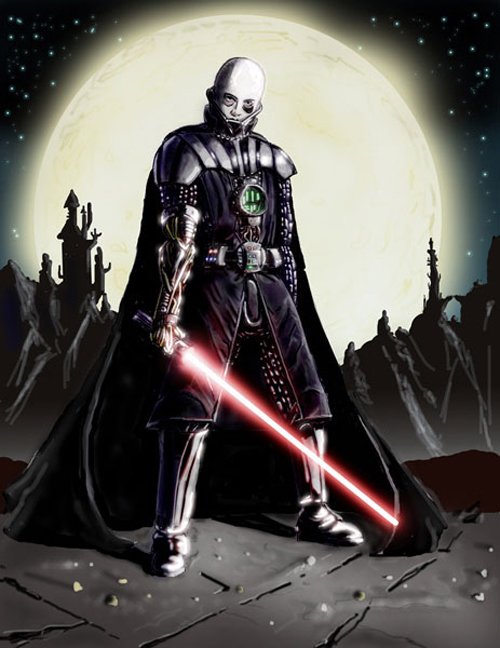 星球大战Darth Vader(黑武士)插画设计欣赏