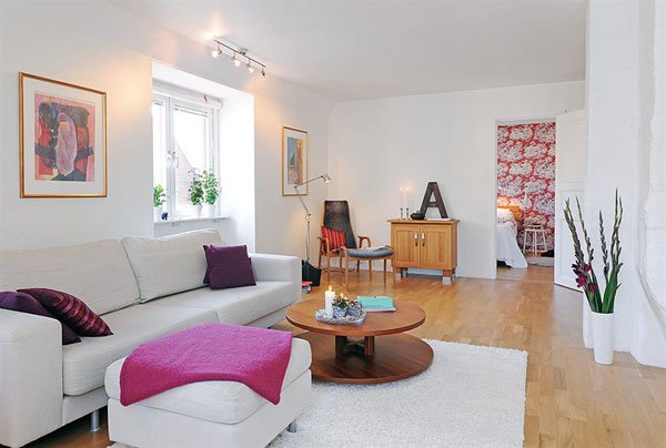 哥德堡一套舒适简约的公寓室内设计