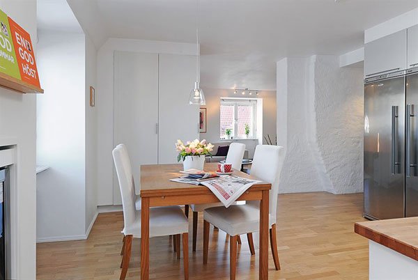 哥德堡一套舒适简约的公寓室内设计