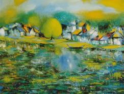 越南艺术家Dao&nbsp;Hai&nbsp;Phong绘画作品