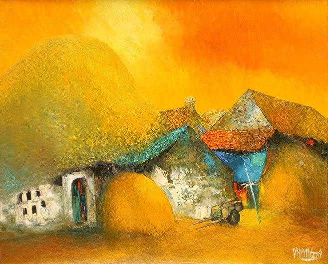 越南艺术家Dao Hai Phong绘画作品