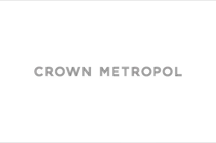 crown metropol酒店品牌形象设计
