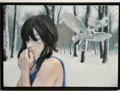 和谐的人与动物：Nate&nbsp;Frizzell绘画作品