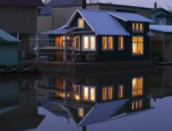 令人印象深刻的漂浮住宅设计