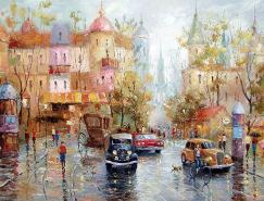 Dmitry&nbsp;Spiros油画作品欣赏