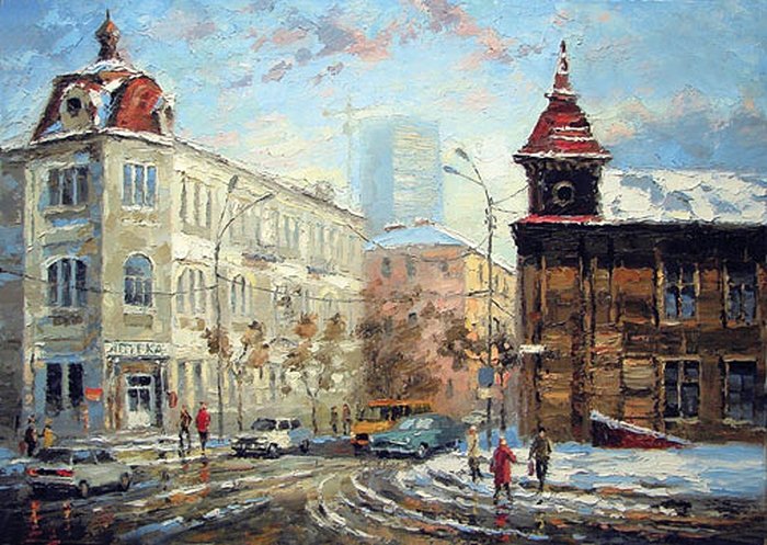 Dmitry Spiros油画作品欣赏