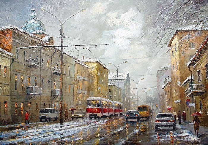 Dmitry Spiros油画作品欣赏