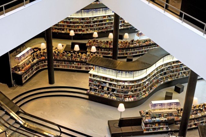 建筑欣赏：荷兰Almere新图书馆