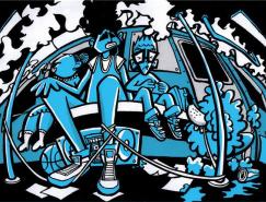 荷兰设计师Leon&nbsp;de&nbsp;Korte插画欣赏