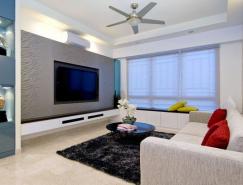 Stanley&nbsp;Tham作品:&nbsp;新加坡一套漂亮的公寓设计