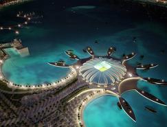 2022年卡塔爾世界杯體育場效果圖