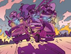 Arne&nbsp;van&nbsp;der&nbsp;Ree插画作品