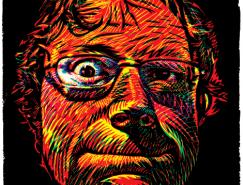 Enkeling独特的肖像插画作品