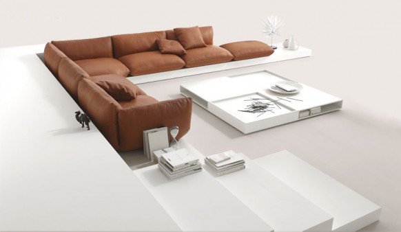 客厅的焦点：德国家具制造商COR沙发设计