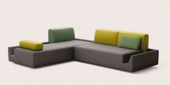 客厅的焦点：德国家具制造商COR沙发设计