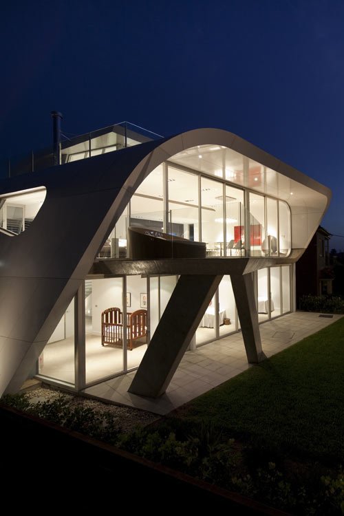 复古与现代元素的结合：Moebius住宅设计