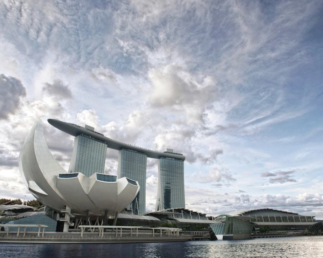 新加坡滨海湾金沙艺术科学博物馆（ArtScience Museum）