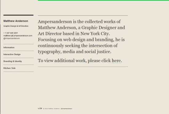 25个极简风格网站设计欣赏