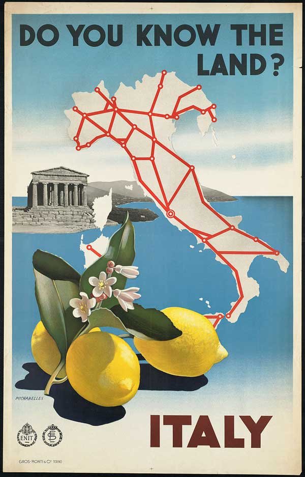 国外老式旅游海报设计