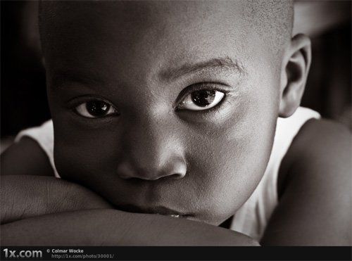25张感情丰富的黑白肖像摄影