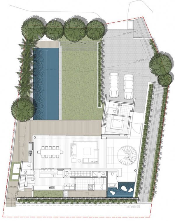 Ong & Ong建筑事务所作品：45 Faber park别墅设计