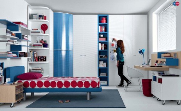 意大利家具制造商MisuraEmme：青少年卧室设计