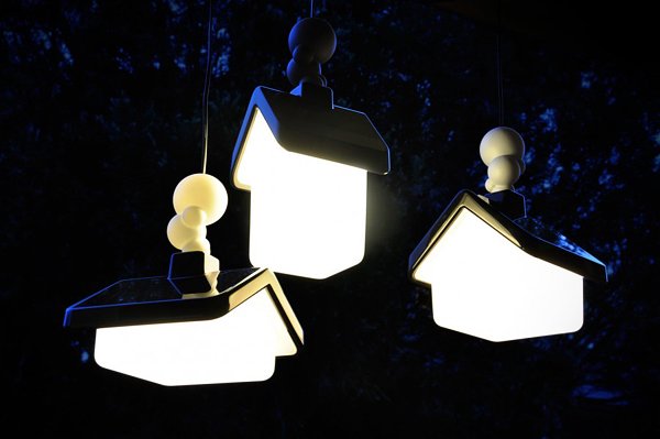 House Lights灯设计：童话故事般的可爱房子