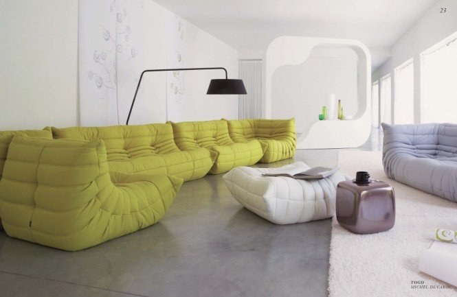 家具品牌Ligne Roset：豪华起居室设计