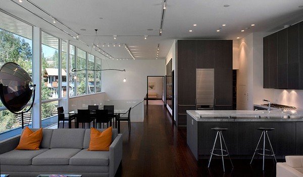 迷人的室内设计：美国阿斯彭Scholl住宅设计