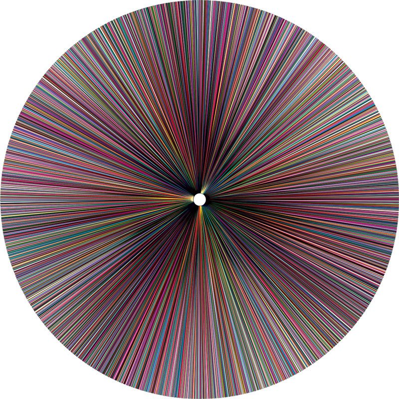 震撼的色彩几何世界：Andy Gilmore作品欣赏