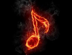 利用通道选区抠出火焰素材