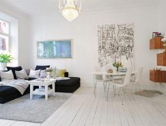 78平米瑞典优雅迷人的公寓设