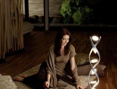 DNA螺旋雕塑：歐司朗PirOLED燈設計