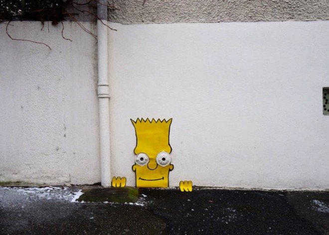 法国OakoAk街头艺术作品