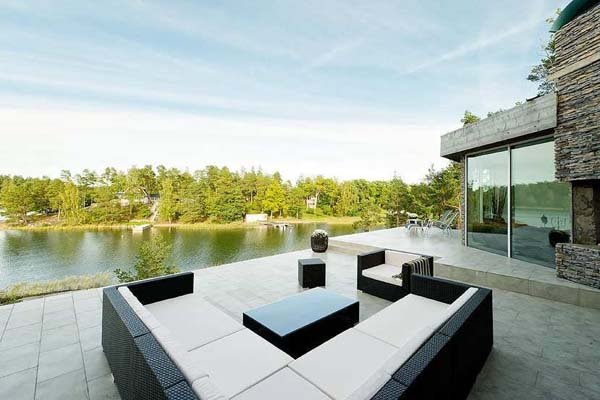 恬静生活 怡人享受：斯德哥尔摩湖边别墅