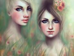 德国Wadim&nbsp;Petunin唯美人物插画